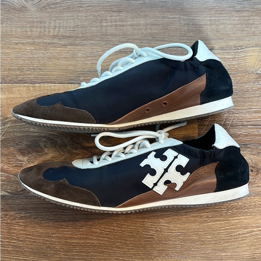 Tory Burch Suede Sneaker Trainers Size 9